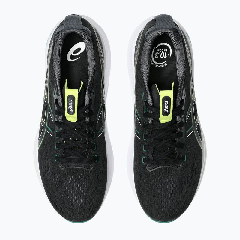 ASICS Gel-Kayano 32 pánska bežecká obuv black/jasper green 6