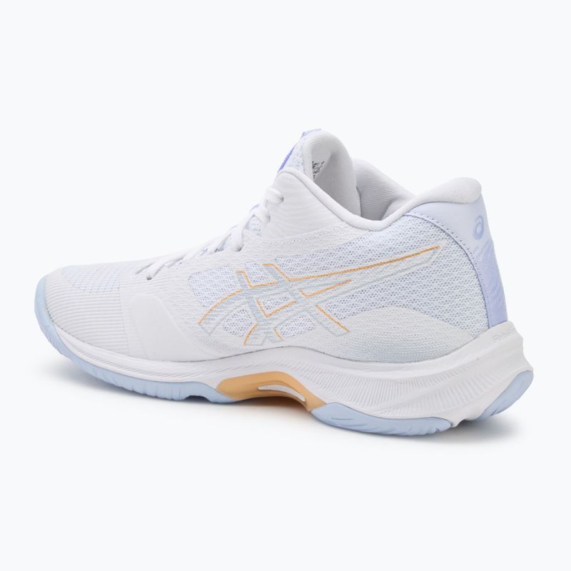 Dámske volejbalové topánky ASICS Netburner Ballistic FF 4 white/champagne 3