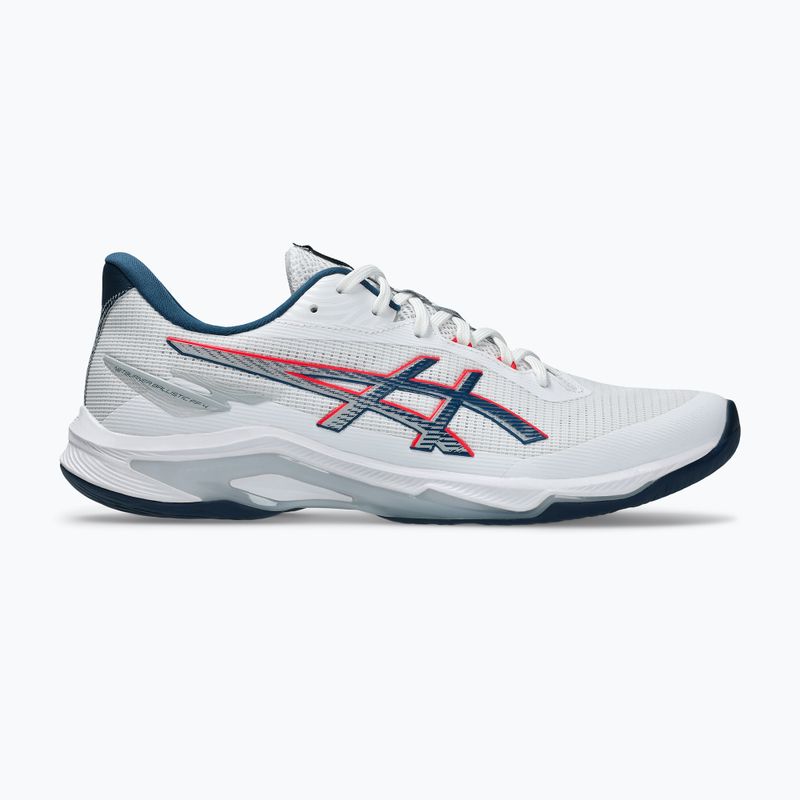 Pánske volejbalové topánky ASICS Netburner Ballistic FF 4 white/mako blue