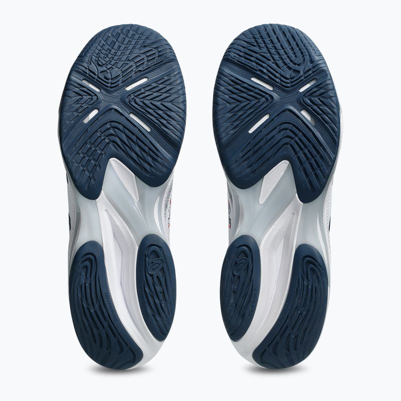 Pánske volejbalové topánky ASICS Netburner Ballistic FF 4 white/mako blue 3