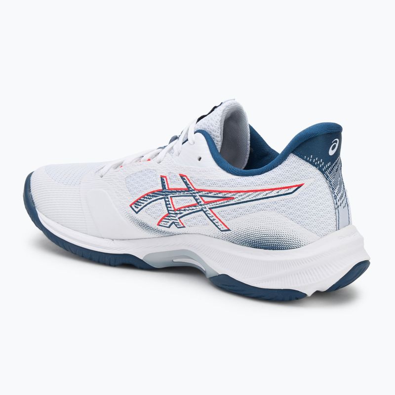 Pánske volejbalové topánky ASICS Netburner Ballistic FF 4 white/mako blue 3