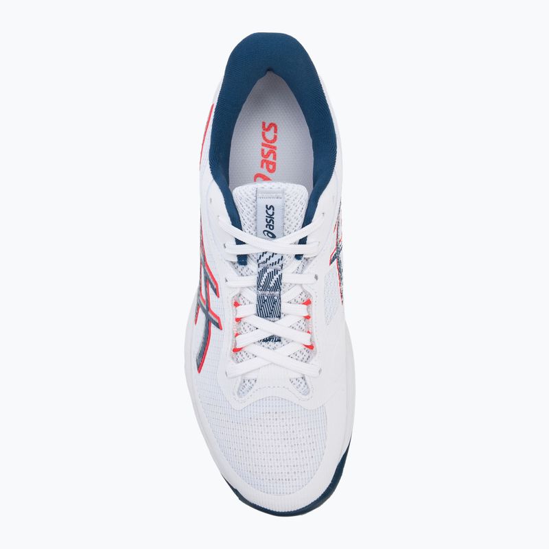 Pánske volejbalové topánky ASICS Netburner Ballistic FF 4 white/mako blue 5
