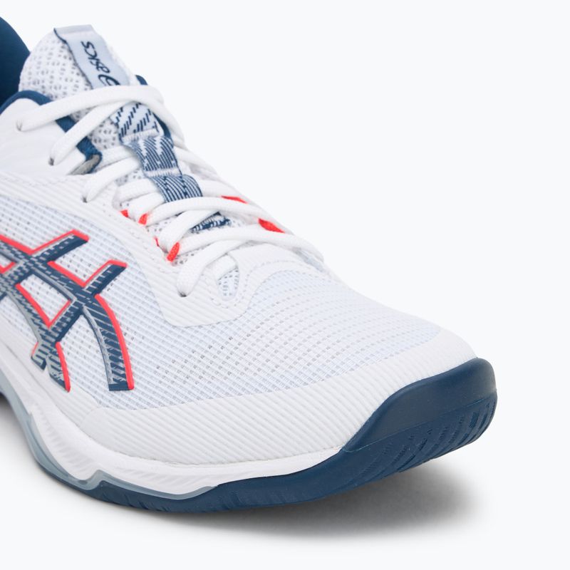 Pánske volejbalové topánky ASICS Netburner Ballistic FF 4 white/mako blue 7