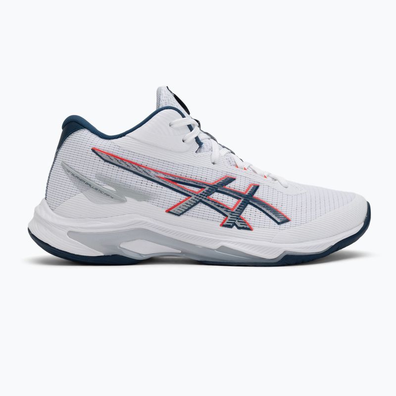 Pánske volejbalové topánky ASICS Netburner Ballistic FF 4 white/mako blue 2
