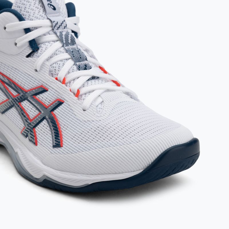 Pánska obuv ASICS Netburner Ballistic FF 4 white/mako blue 7