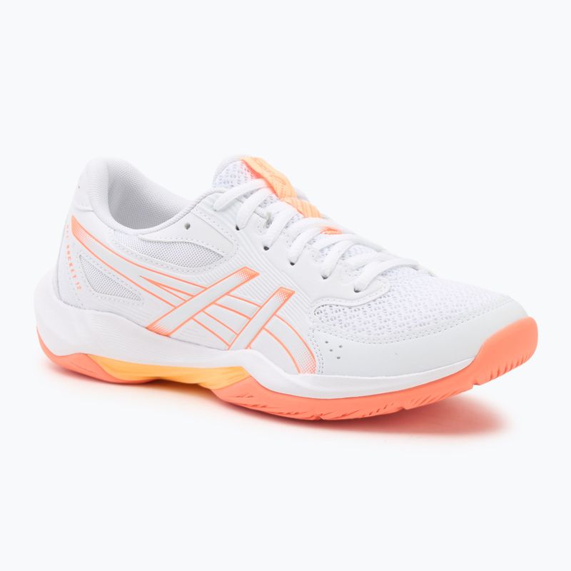 Dámske volejbalové topánky ASICS Gel-Rocket 12 white/vivid coral