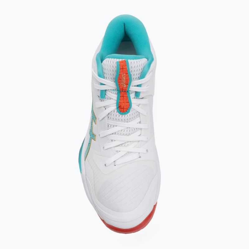 Dámske volejbalové topánky Asics Sky Elite FF MT 3 white/sea glass 5