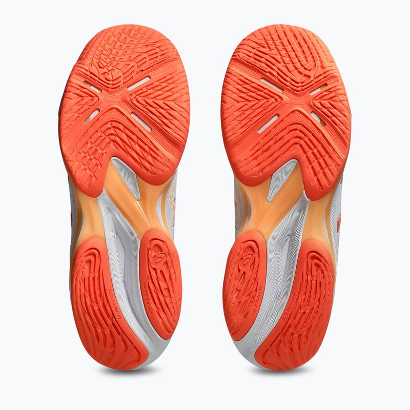 Dámske volejbalové topánky ASICS Netburner Ballistic FF 4 white/vivid coral 3