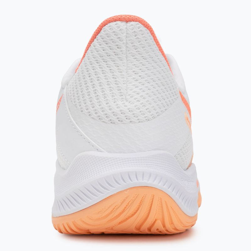 Dámske volejbalové topánky ASICS Blade FF 2 white/vivid coral 6