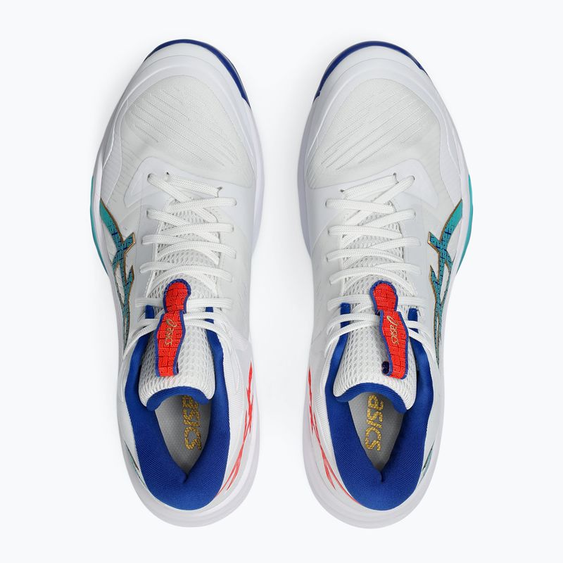 Pánske volejbalové topánky ASICS Sky Elite FF MT 3 white/asics blue 14