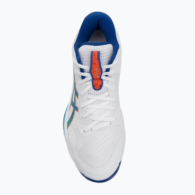 Pánske volejbalové topánky ASICS Sky Elite FF MT 3 white/asics blue 5