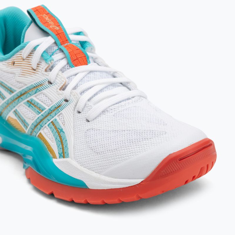 Dámske volejbalové topánky ASICS Powerbreak FF white/sea glass 7