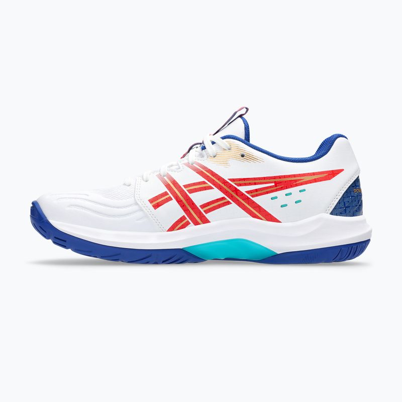Pánske volejbalové topánky ASICS Powerbreak FF white/asics blue 9