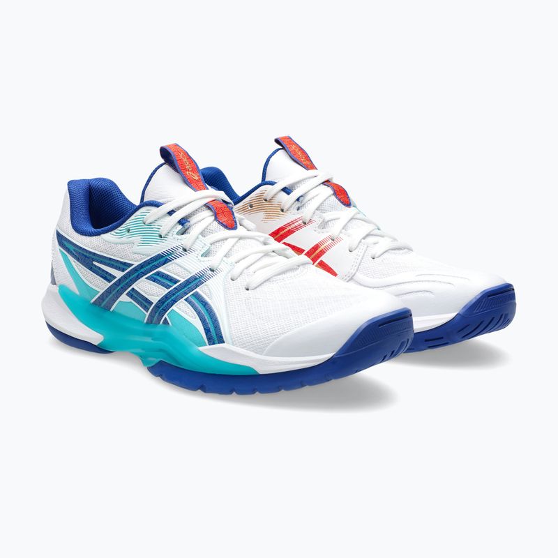 Pánske volejbalové topánky ASICS Powerbreak FF white/asics blue 10
