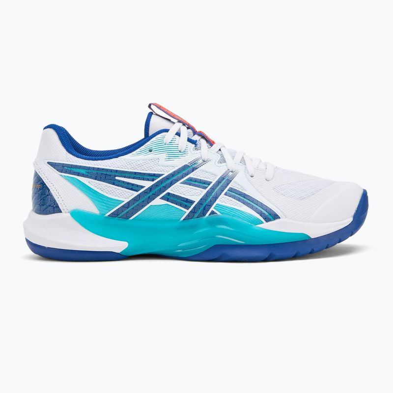 Pánske volejbalové topánky ASICS Powerbreak FF white/asics blue 2
