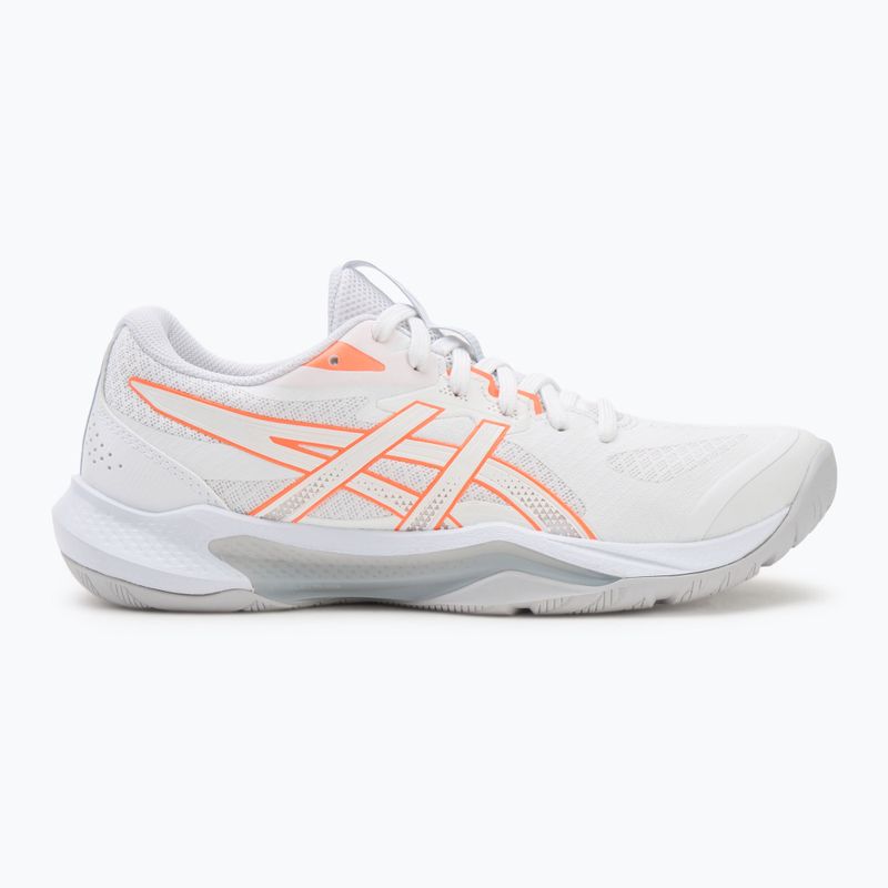Dámske volejbalové topánky ASICS Gel-Tactic 13 white/vivid coral 2