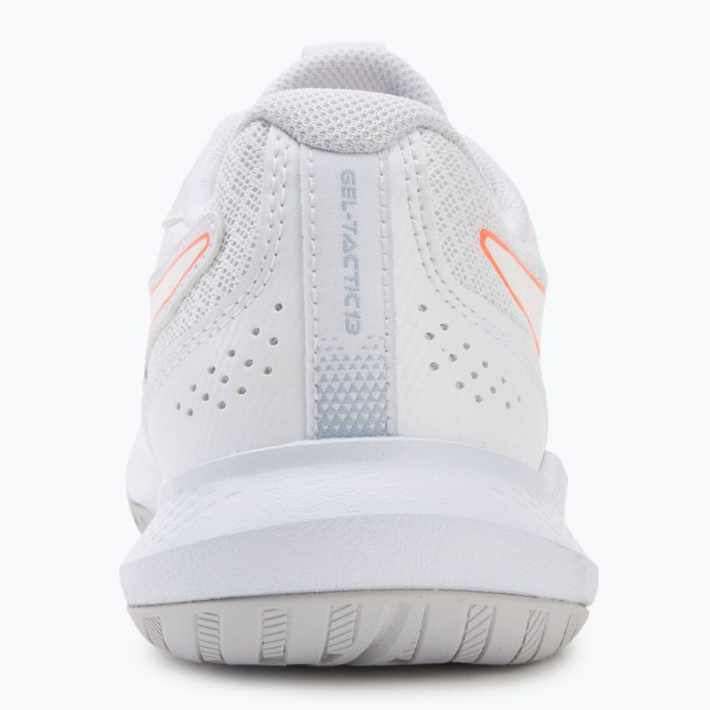 Dámske volejbalové topánky ASICS Gel-Tactic 13 white/vivid coral 6