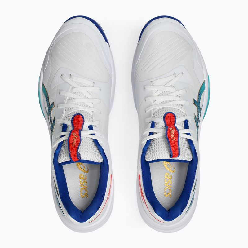 Pánske volejbalové topánky ASICS Sky Elite FF 3 white/asics blue 14