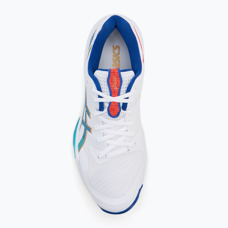 Pánske volejbalové topánky ASICS Sky Elite FF 3 white/asics blue 5