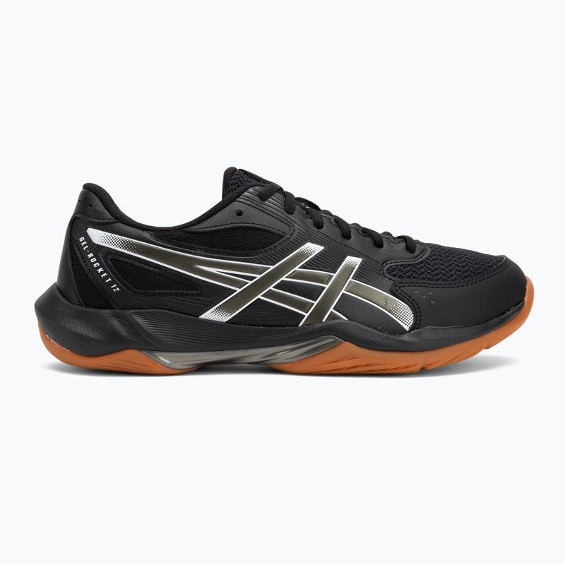Pánske volejbalové topánky ASICS Gel-Rocket 12 black/gunmetal 2