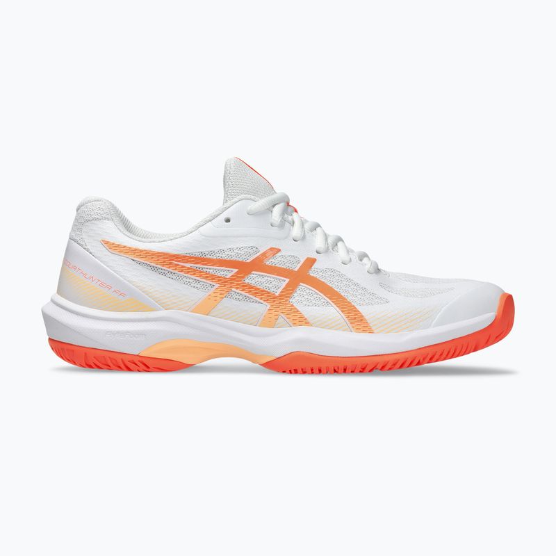 Dámske volejbalové topánky ASICS Court Hunter FF white/vivid coral 8