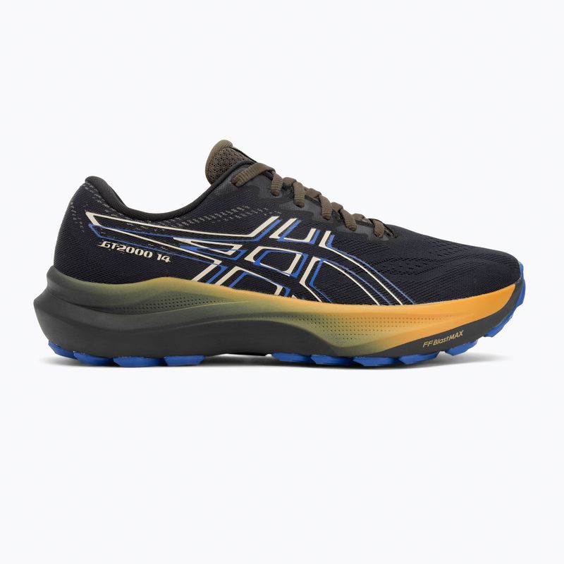 Pánske bežecké topánky ASICS GT-2000 14 GTX black/vanilla 2