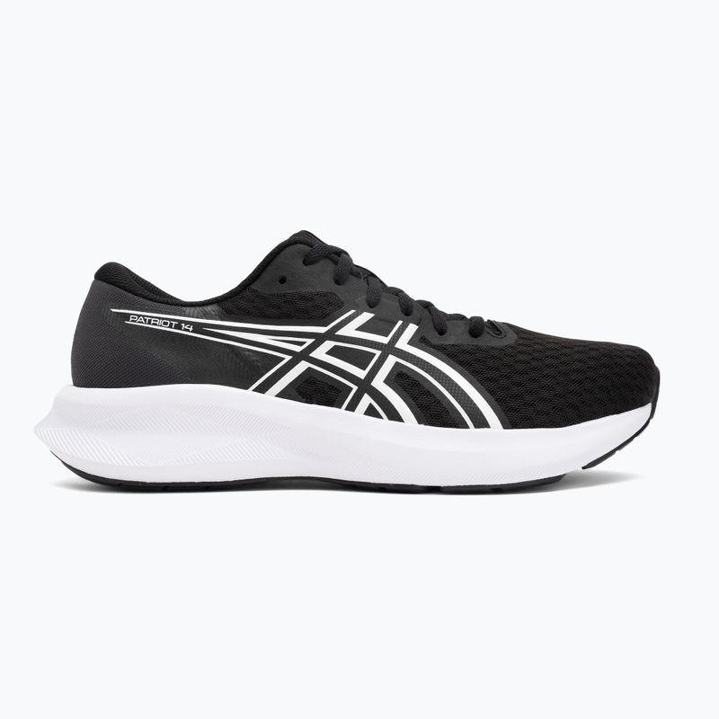 Pánske bežecké topánky ASICS Patriot 14 black/white 2