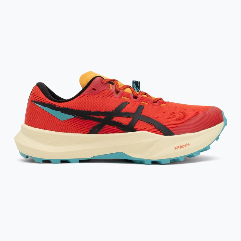 Pánske bežecké topánky ASICS Fuji Lite 6 red clay/black 2