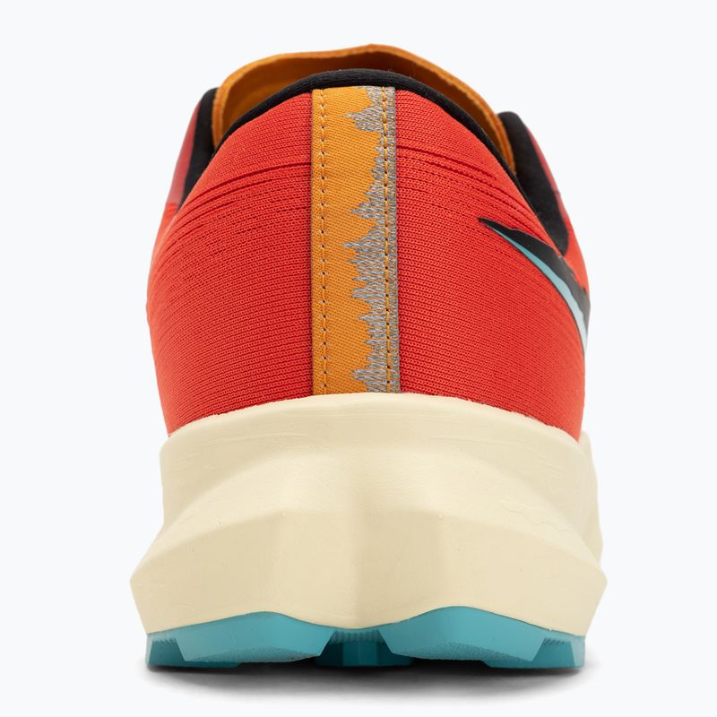 Pánske bežecké topánky ASICS Fuji Lite 6 red clay/black 6