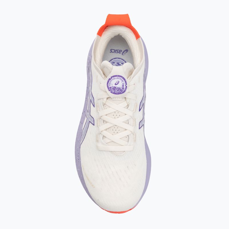 Dámske bežecké topánky Asics Gel-Nimbus 27 Tokyo cream/edo purple 5