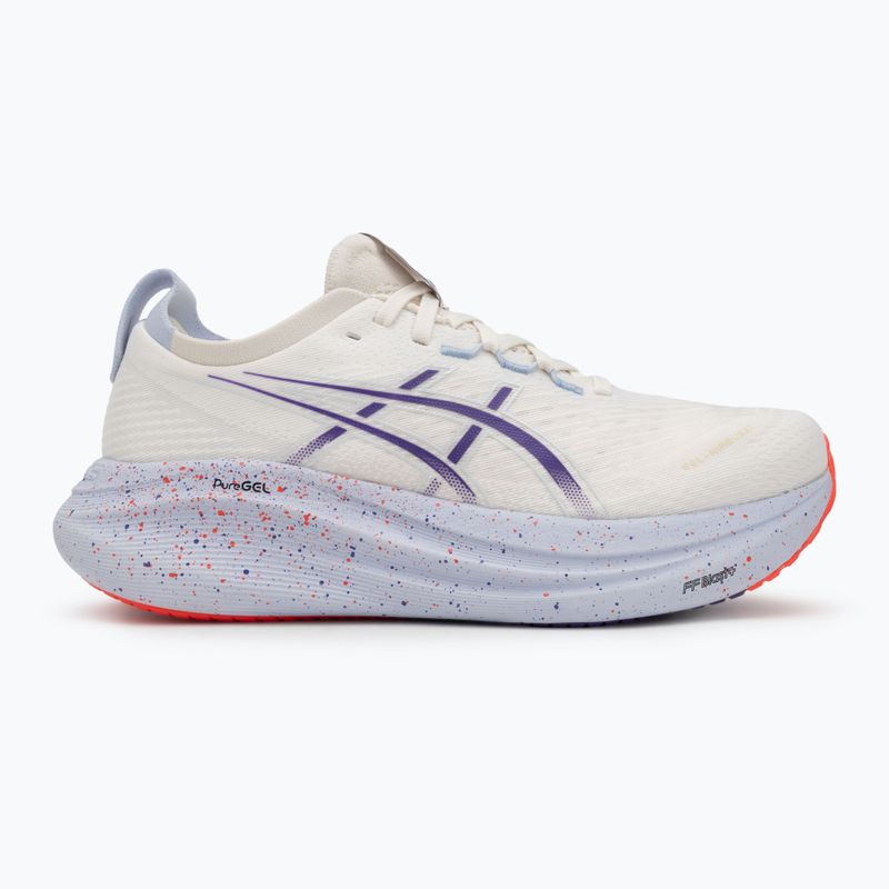 Pánske bežecké topánky Asics Gel-Nimbus 27 Tokyo cream/edo purple 2