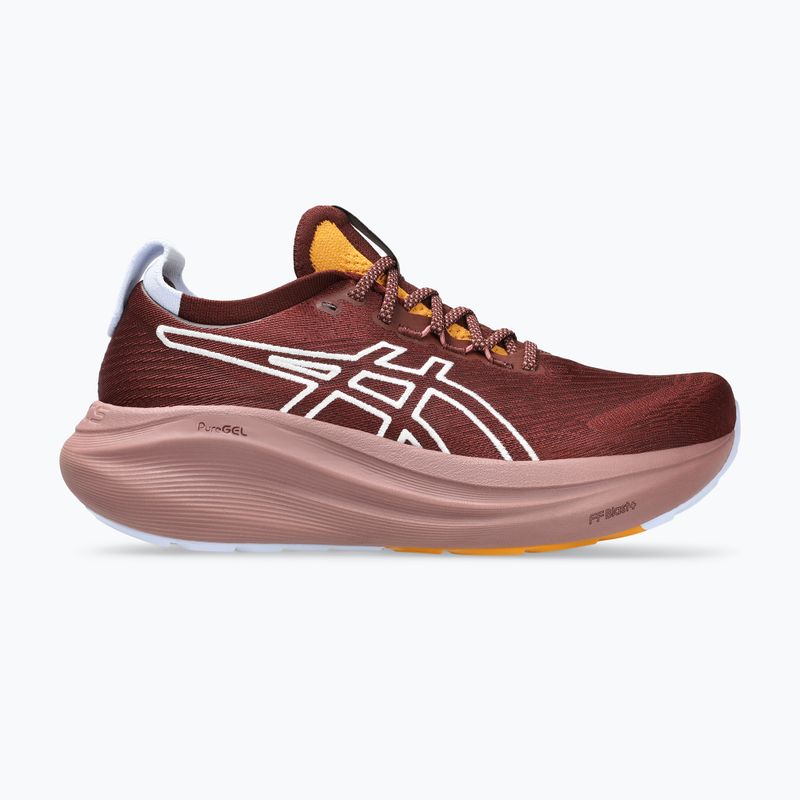 Dámske bežecké topánky Asics Gel-Nimbus 27 TR nature bathing/dark red planet 8