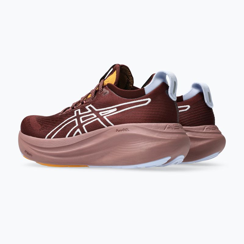 Dámske bežecké topánky Asics Gel-Nimbus 27 TR nature bathing/dark red planet 11