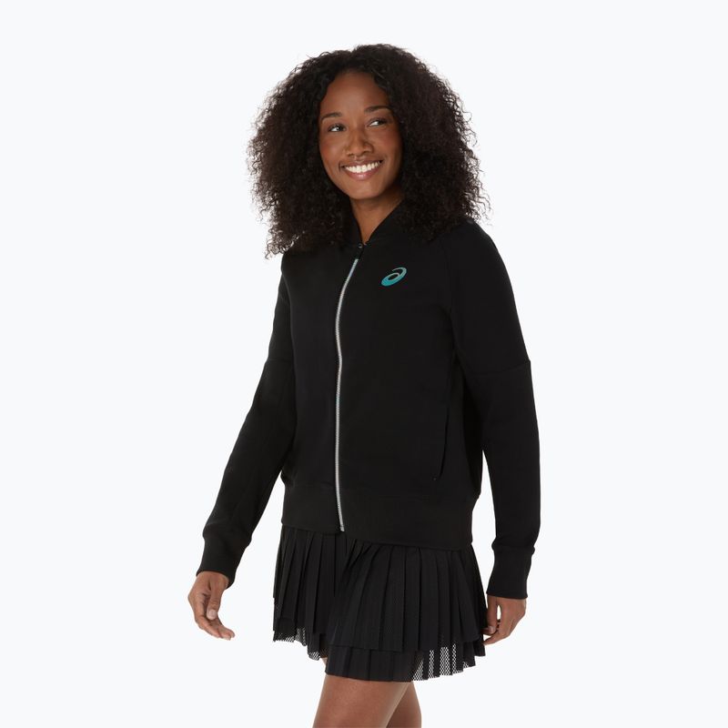 Dámska tenisová bunda ASICS Match Night Energy W performance black 4