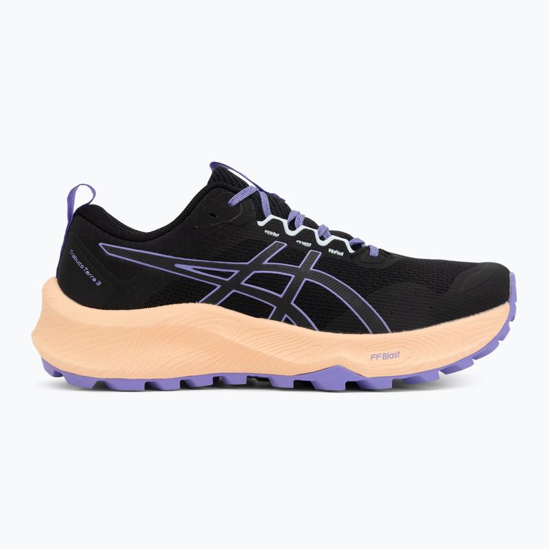 Dámske bežecké topánky ASICS Trabuco Terra 3 black/amethyst 2