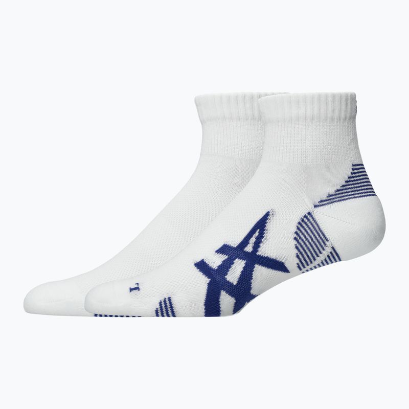 Ponožky ASICS Cushioned Quarter 2 páry brilliant white/asics blue 2