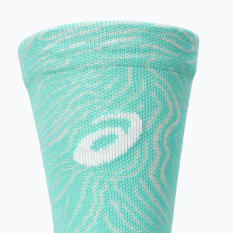 Ponožky ASICS Fujitrail Graphic Crew aurora green/light dust 3