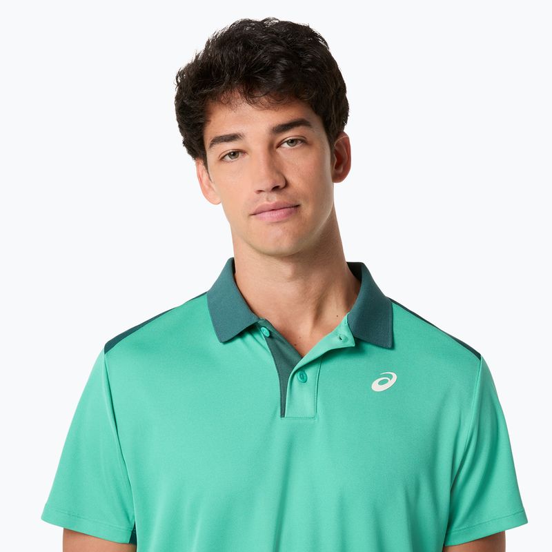 Pánske polo tričko ASICS Court Polo aurora green 6
