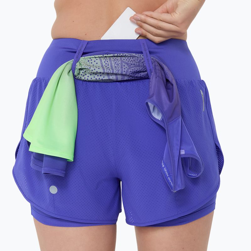 Dámske bežecké šortky ASICS Road 2-N-1 3.5IN cobalt burst 8