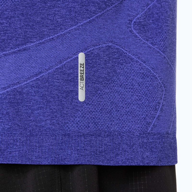 Pánske bežecké tričko longsleeve ASICS Road Seamless LS cobalt burst/eggplant 8
