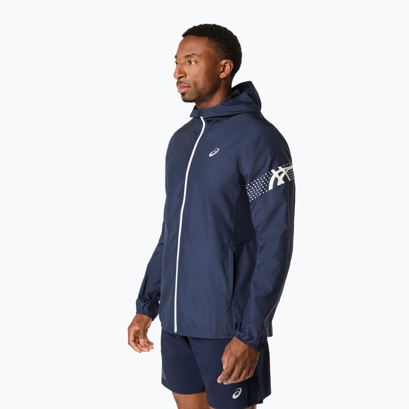 Pánska bežecká bunda ASICS Icon midnight/cream 4