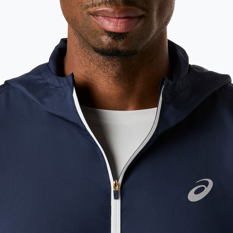 Pánska bežecká bunda ASICS Icon midnight/cream 9