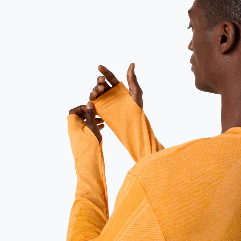 Pánske bežecké tričko longsleeve ASICS Road Seamless LS yamabuki 7