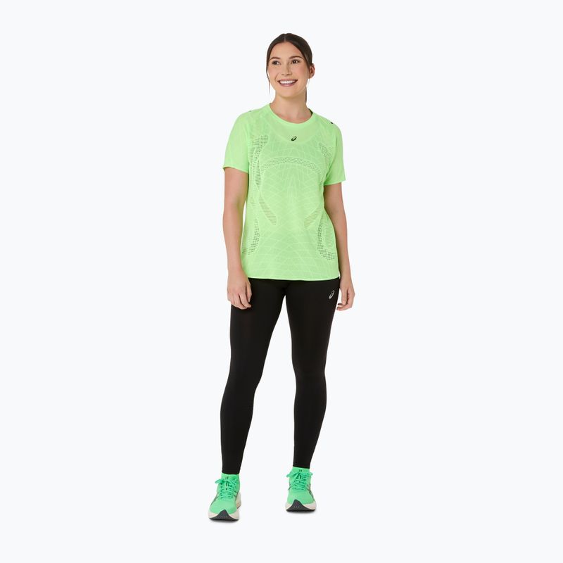 Dámske bežecké tričko ASICS Metarun SS Top illuminate green 2
