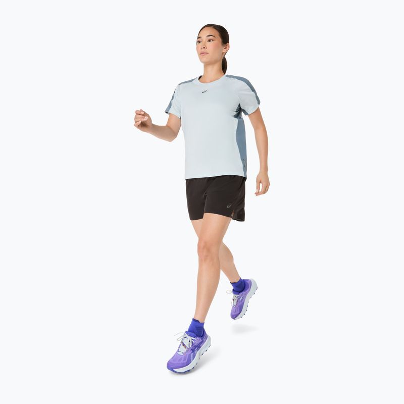 Dámske bežecké tričko ASICS Fujitrail Elite Top cool grey/ironclad 2