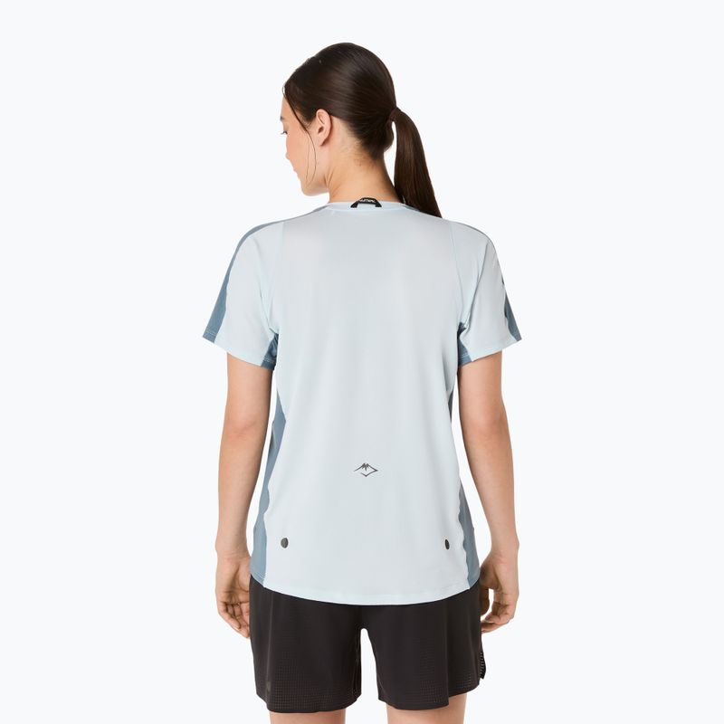 Dámske bežecké tričko ASICS Fujitrail Elite Top cool grey/ironclad 3