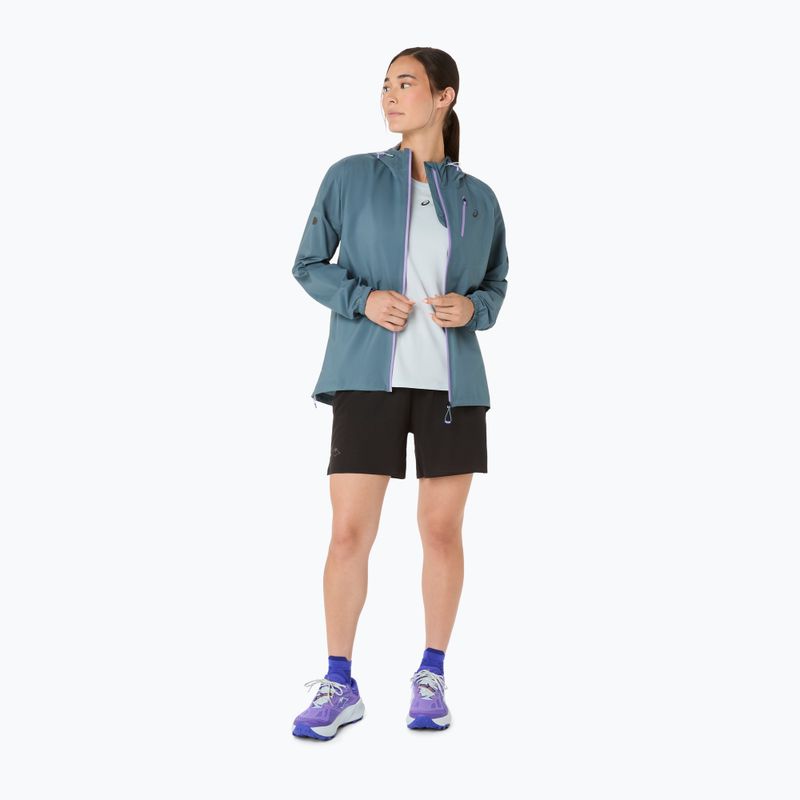 Dámske bežecké tričko ASICS Fujitrail Elite Top cool grey/ironclad 9