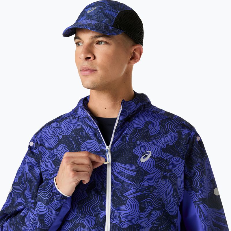 Dámska bežecká bunda ASICS Fujitrail Packable cobalt burst/indigo blue/cream 5