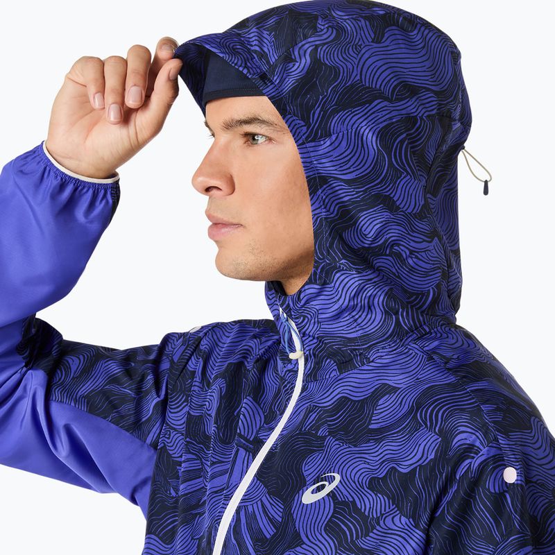 Dámska bežecká bunda ASICS Fujitrail Packable cobalt burst/indigo blue/cream 6