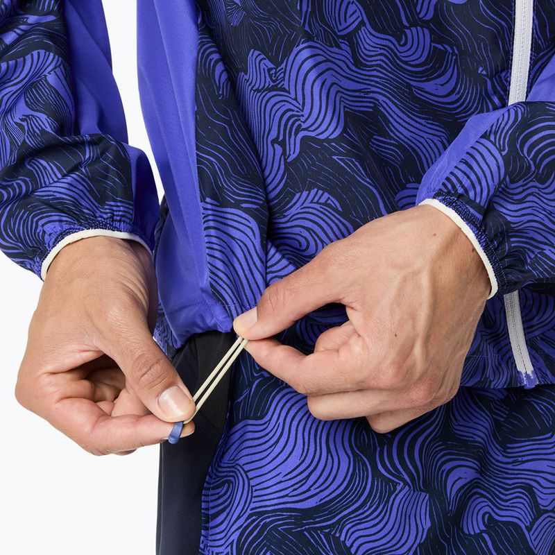 Dámska bežecká bunda ASICS Fujitrail Packable cobalt burst/indigo blue/cream 9